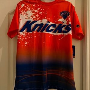 New York KNICKS AUTHENTIC Jersey Tee Shirt NBA FISLL XL